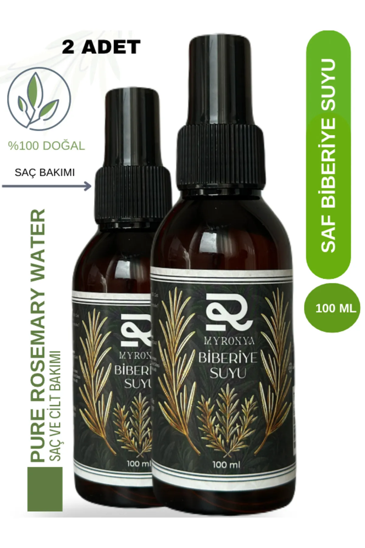 Myronya BİBERİYE SUYU  %100 DOĞAL 100 ML