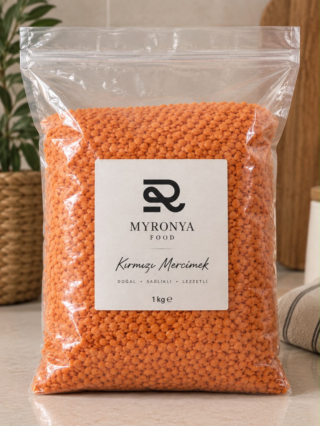Myronya Diyarbakır Kırmızı Yaprak Mercimek – 1 kg