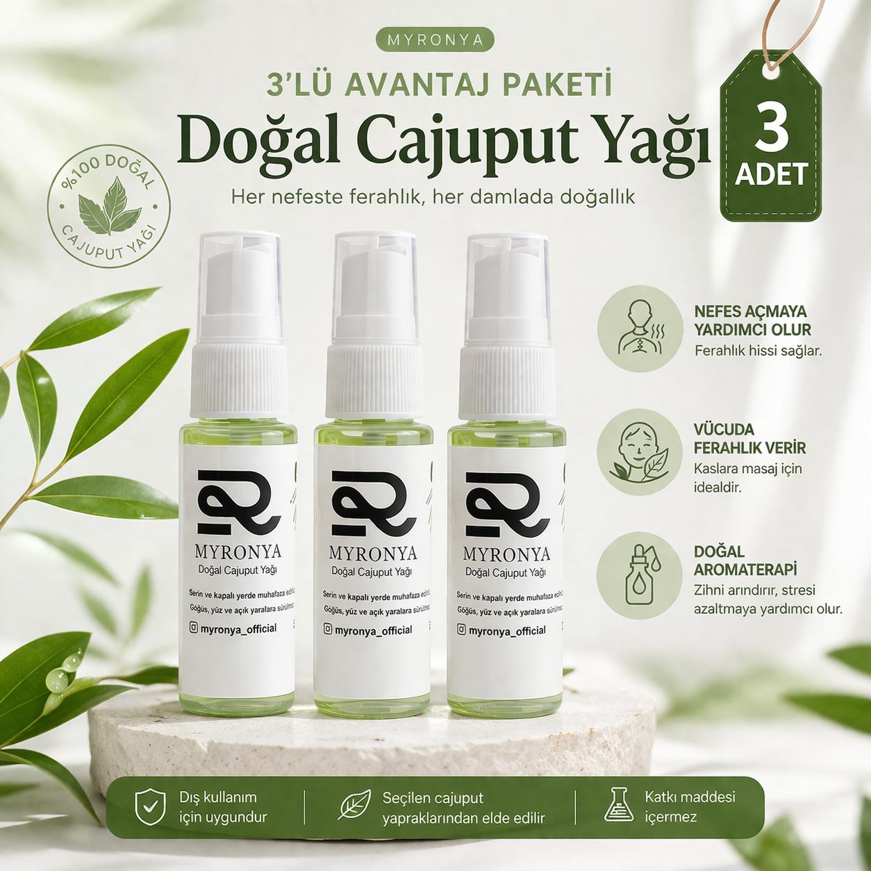 RAHATLATICI YAĞ (3 ADET)